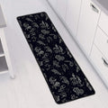 Zodiac Constellation Pattern Print Long Kitchen Mat
