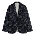 Zodiac Constellation Pattern Print Men's Blazer