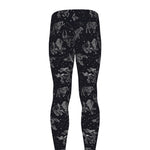 Zodiac Constellation Pattern Print Men's leggings