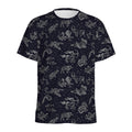 Zodiac Constellation Pattern Print Men's Athletic T-Shirt
