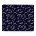 Zodiac Constellation Pattern Print Mouse Pad