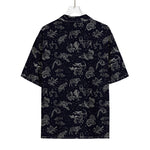 Zodiac Constellation Pattern Print Rayon Hawaiian Shirt