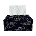 Zodiac Constellation Pattern Print Rectangle Tissue Box Cover