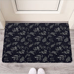 Zodiac Constellation Pattern Print Rubber Doormat