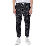 Zodiac Constellation Pattern Print Scuba Joggers