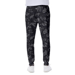 Zodiac Constellation Pattern Print Scuba Joggers