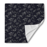 Zodiac Constellation Pattern Print Silk Bandana