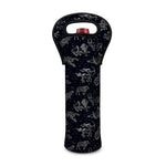 Zodiac Constellation Pattern Print Single Neoprene Wine Tote