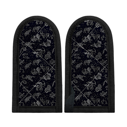 Zodiac Constellation Pattern Print Skillet Handle Cover