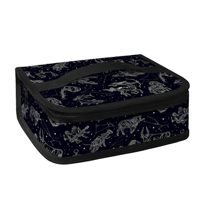 Zodiac Constellation Pattern Print Small Lunch Bag