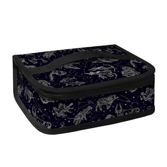Zodiac Constellation Pattern Print Small Lunch Bag