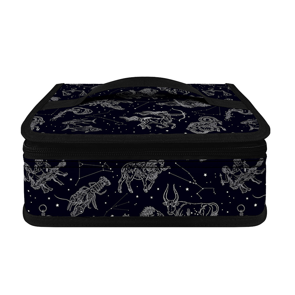 Zodiac Constellation Pattern Print Small Lunch Bag