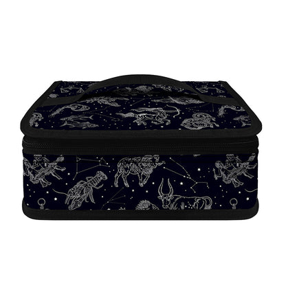 Zodiac Constellation Pattern Print Small Lunch Bag