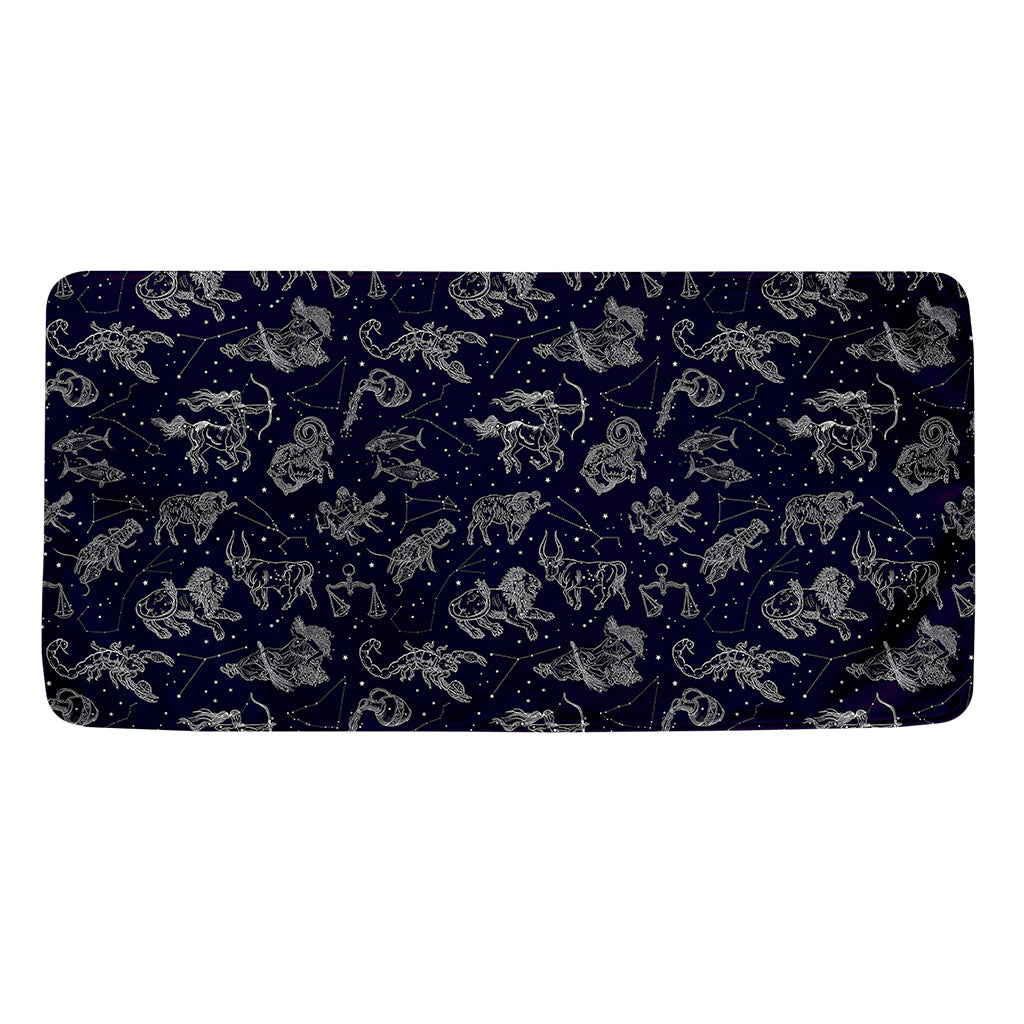 Zodiac Constellation Pattern Print Towel