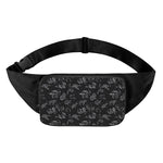 Zodiac Constellation Pattern Print Waist Bag