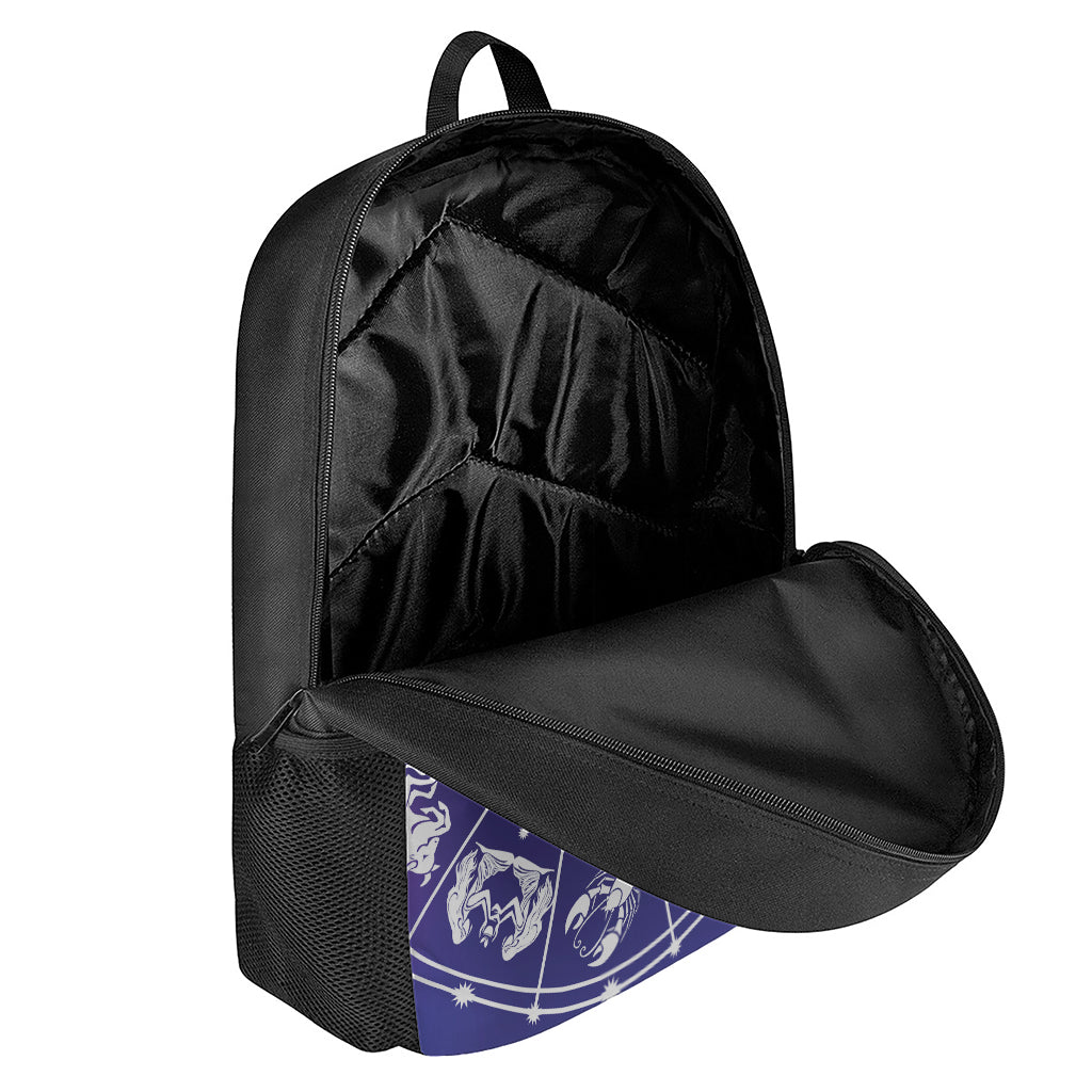 Zodiac Horoscopes Print 17 Inch Backpack