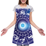 Zodiac Horoscopes Print Adjustable Apron