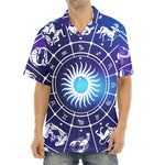 Zodiac Horoscopes Print Aloha Shirt