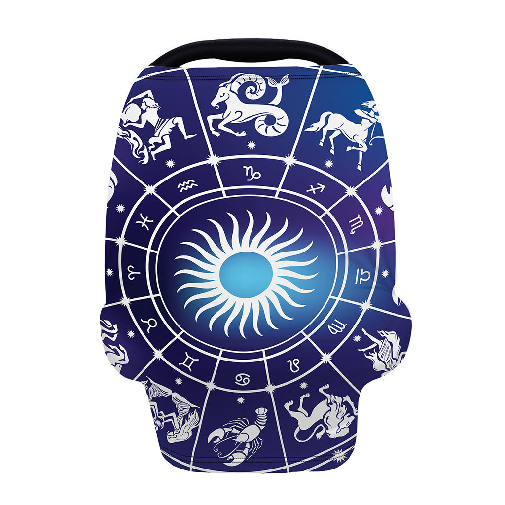 Zodiac Horoscopes Print Baby Seat Cover