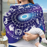 Zodiac Horoscopes Print Baby Seat Cover