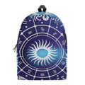 Zodiac Horoscopes Print School Backpack
