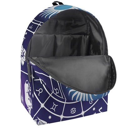 Zodiac Horoscopes Print Backpack