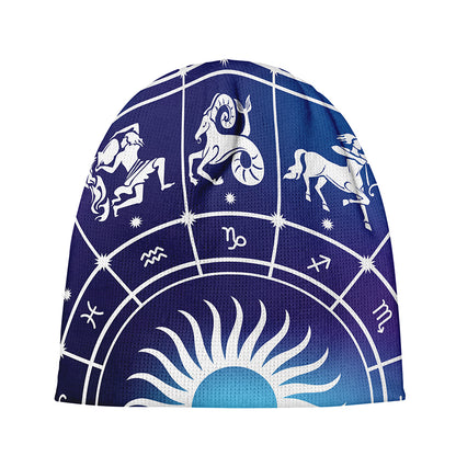 Zodiac Horoscopes Print Beanie