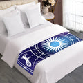 Zodiac Horoscopes Print Bed Runner