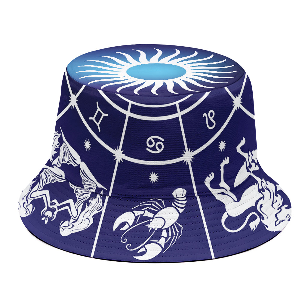 Zodiac Horoscopes Print Bucket Hat