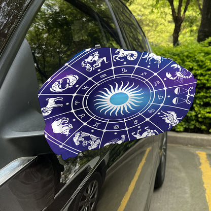 Zodiac Horoscopes Print Car Side Mirror Covers
