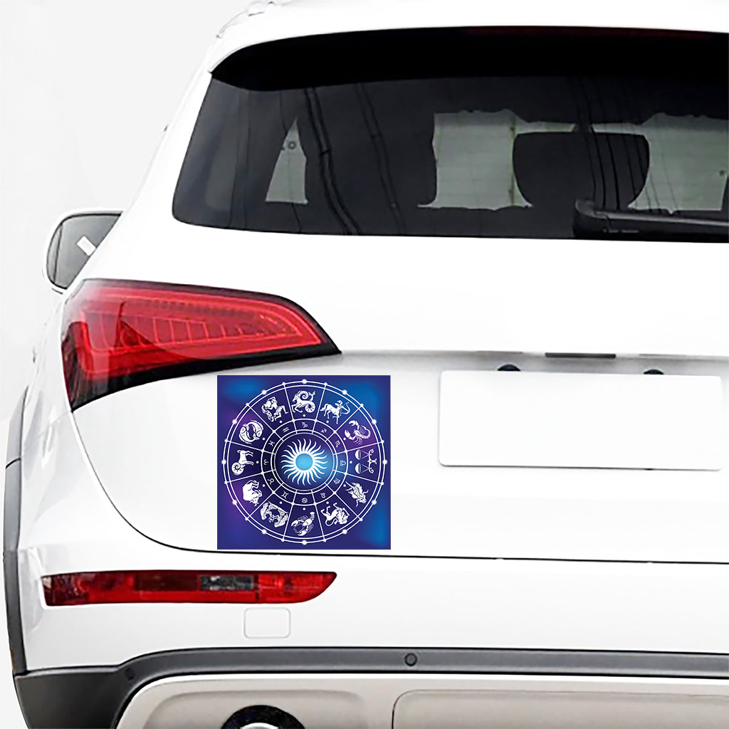 Zodiac Horoscopes Print Car Sticker