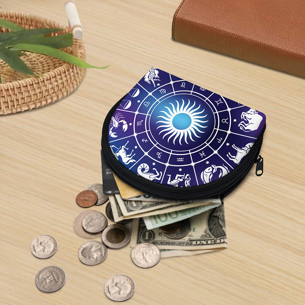Zodiac Horoscopes Print Coin Purse