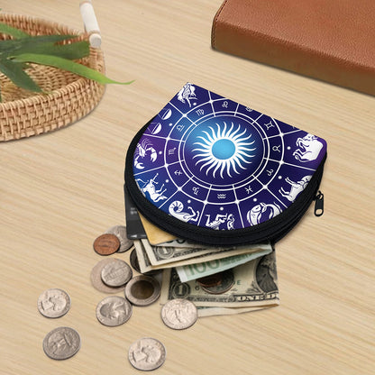 Zodiac Horoscopes Print Coin Purse