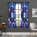 Zodiac Horoscopes Print Curtain