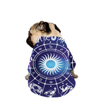 Zodiac Horoscopes Print Dog Zip Up Jacket