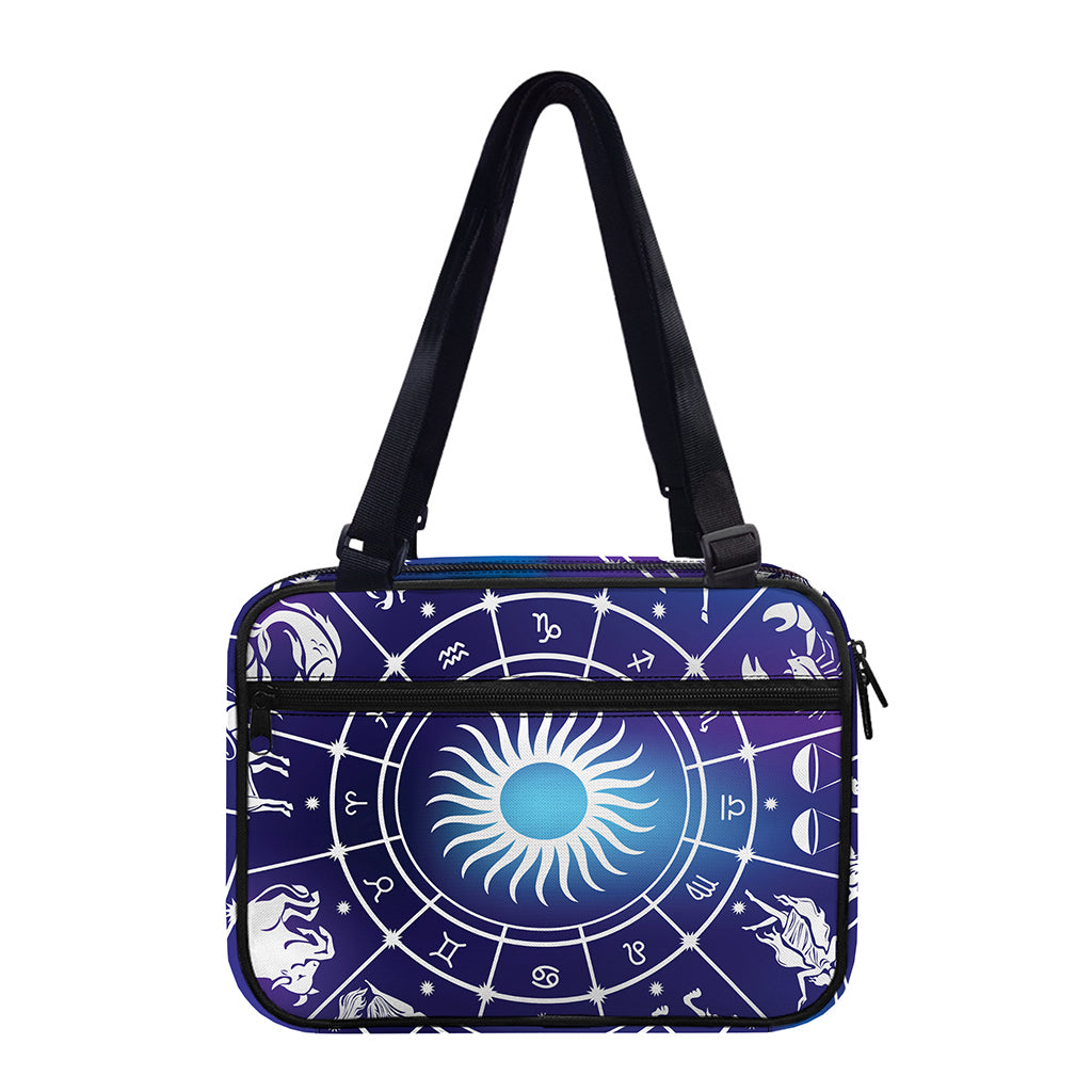 Zodiac Horoscopes Print Double Strap Bible Bag