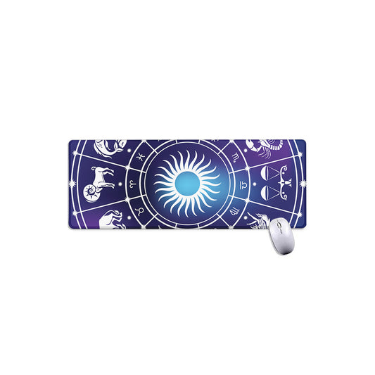 Zodiac Horoscopes Print Extended Mouse Pad