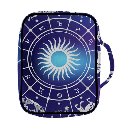 Zodiac Horoscopes Print Front Pocket Bible Bag
