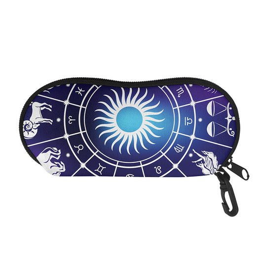 Zodiac Horoscopes Print Glasses Case