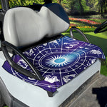 Zodiac Horoscopes Print Golf Cart Seat Cover