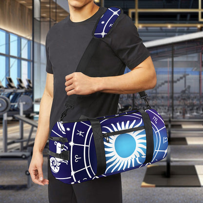 Zodiac Horoscopes Print Gym Bag