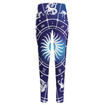 Zodiac Horoscopes Print High-Waisted Pocket Leggings