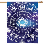 Zodiac Horoscopes Print House Flag
