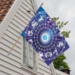 Zodiac Horoscopes Print House Flag