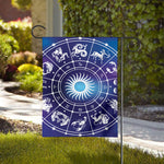Zodiac Horoscopes Print House Flag