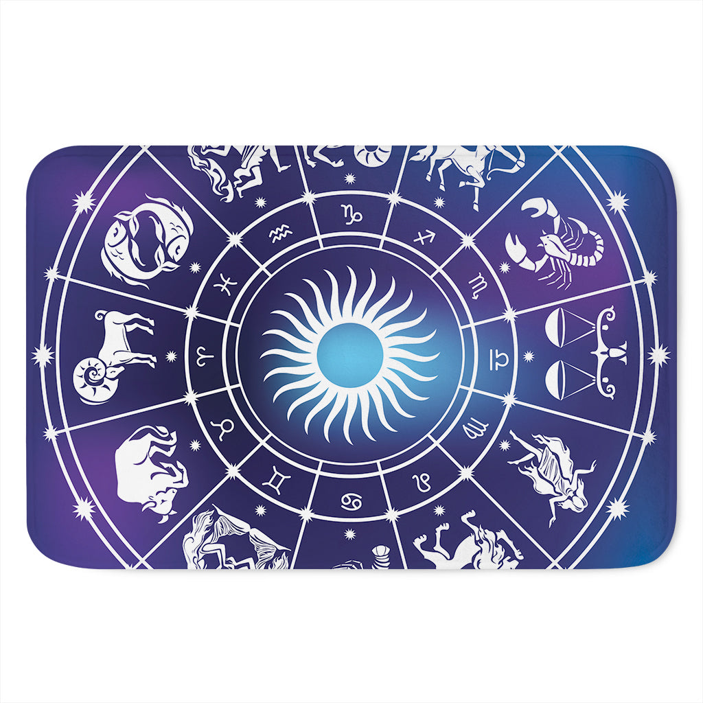Zodiac Horoscopes Print Indoor Door Mat
