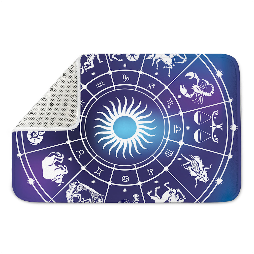 Zodiac Horoscopes Print Indoor Door Mat