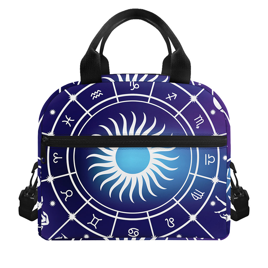 Zodiac Horoscopes Print Insulated Lunch Bag