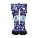 Zodiac Horoscopes Print Long Socks