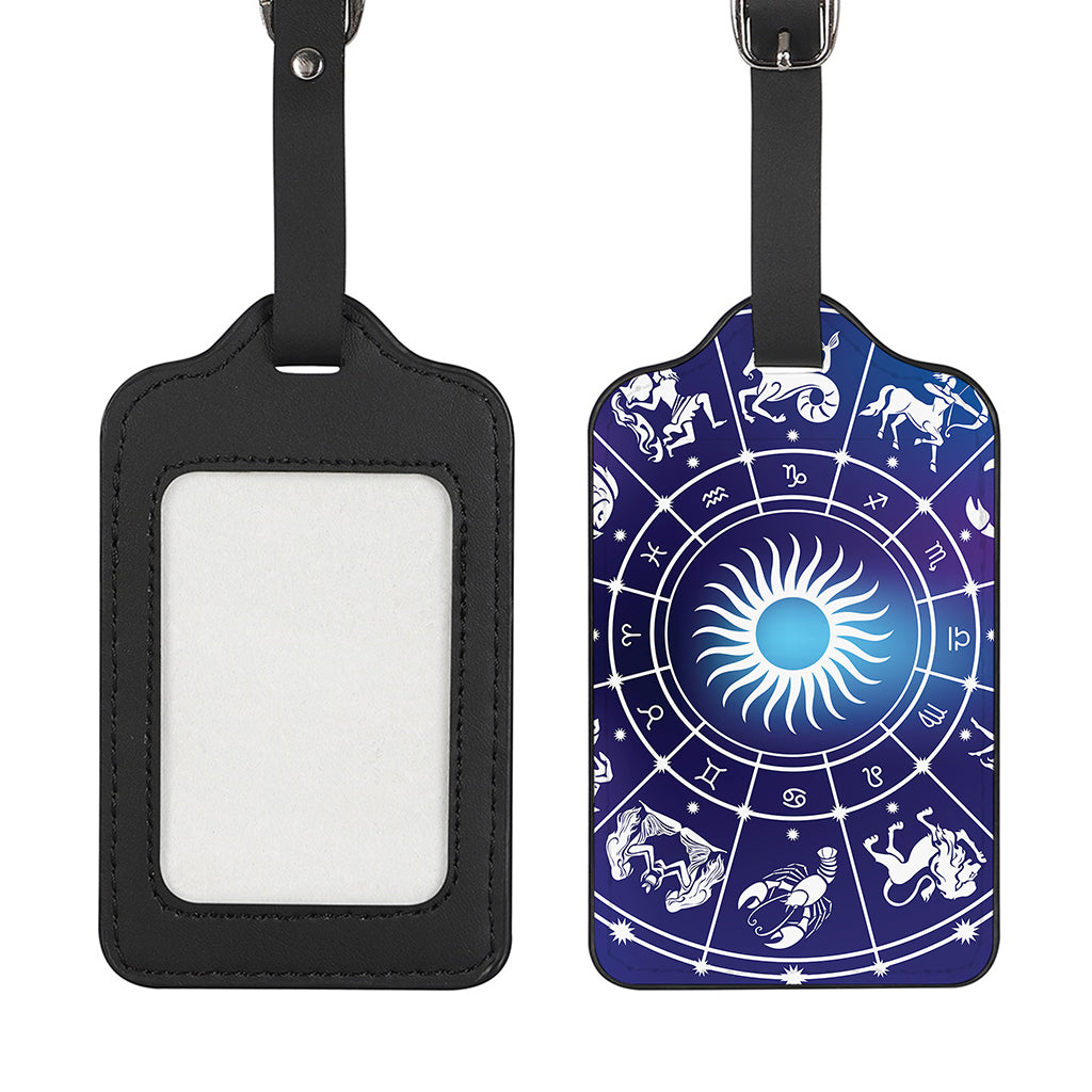 Zodiac Horoscopes Print Luggage Tag